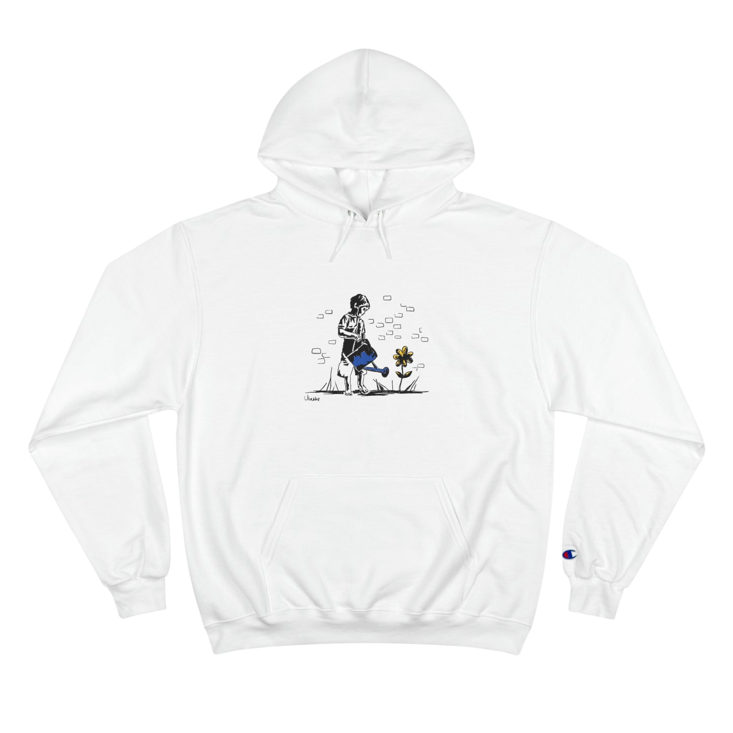 "Watering Life: Ukraine" Champion Hoodie