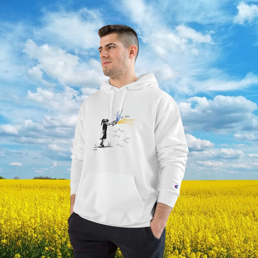 "Be Free Ukraine" Champion Hoodie