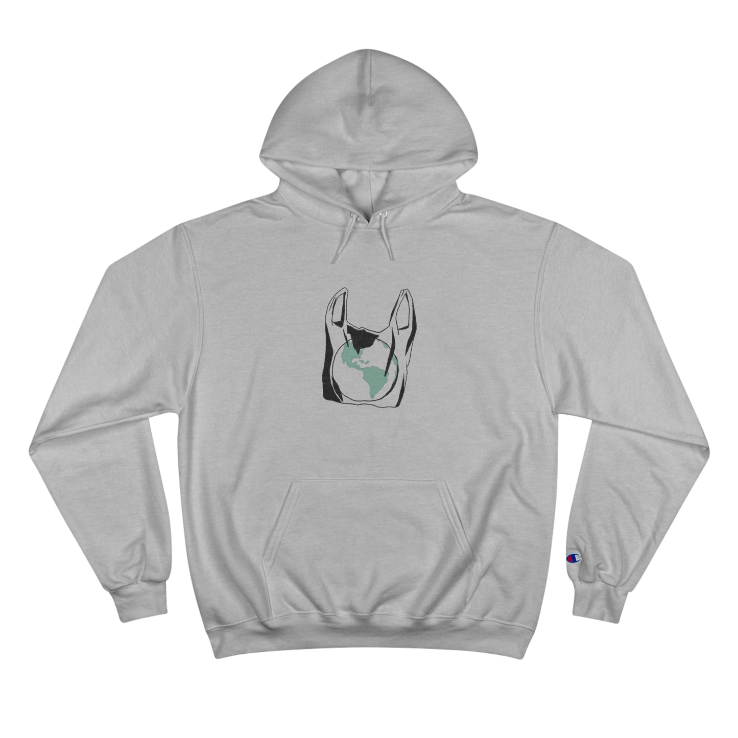 "Plastic Earth" Champion Hoodie