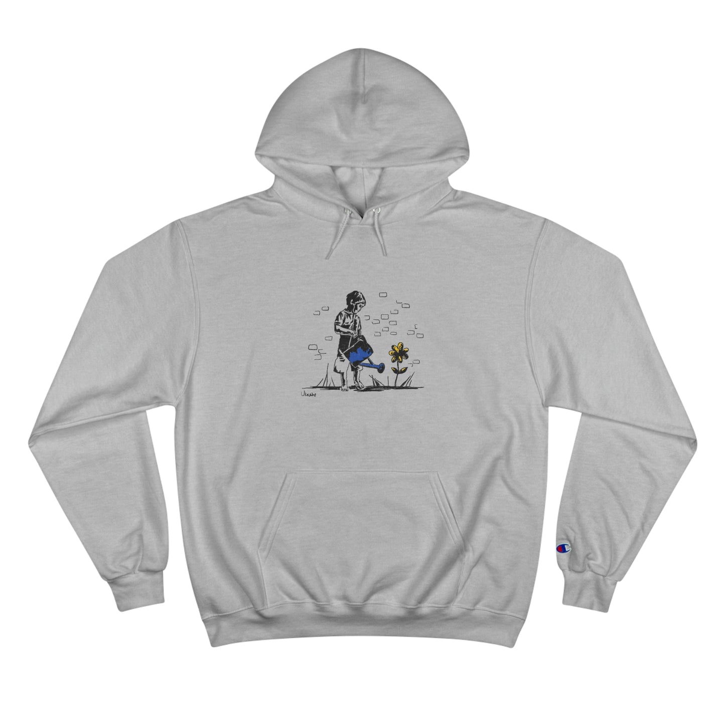 "Watering Life: Ukraine" Champion Hoodie