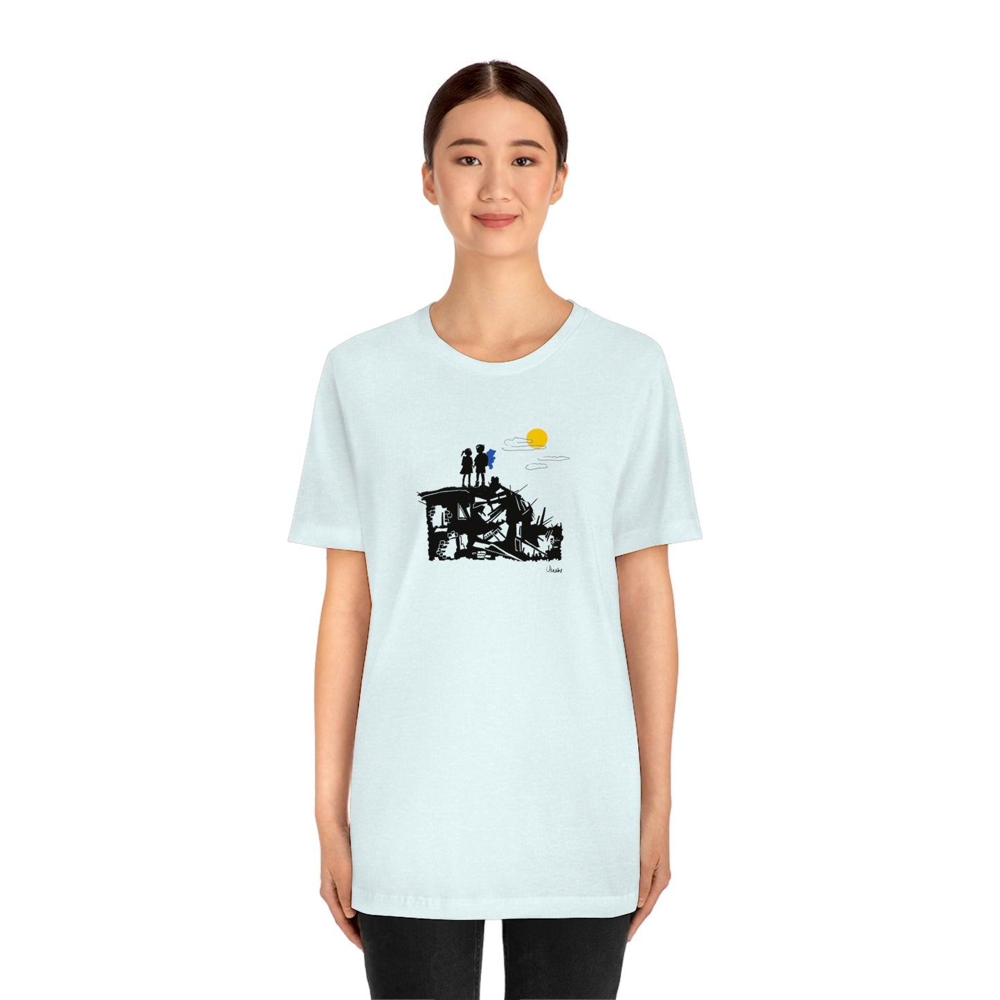 "Dreams on Rubble" t-shirt