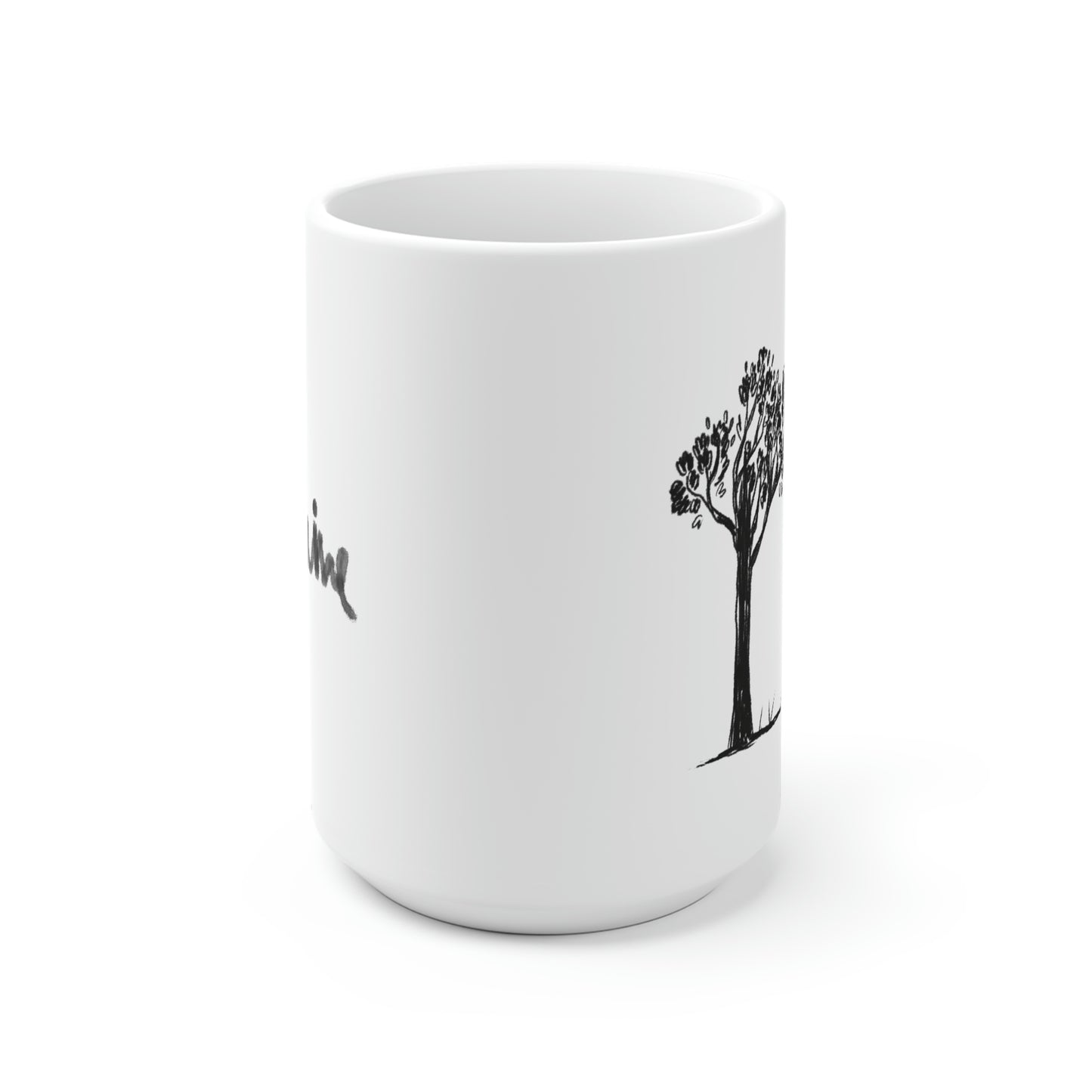 "Inbound Chaos" White Ceramic Mug