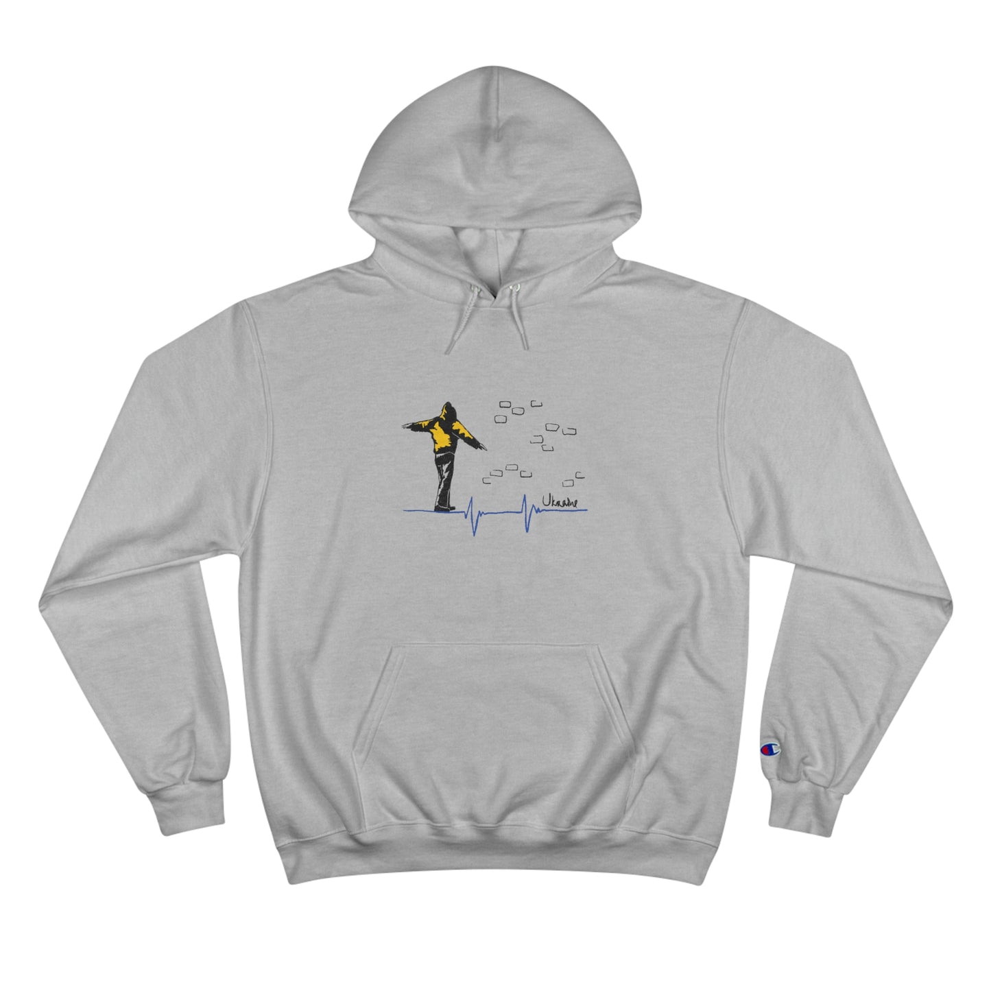 "Walk the Line: Ukraine" Champion Hoodie