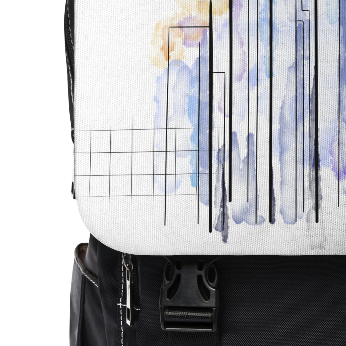 "Blue Cityscape" Backpack