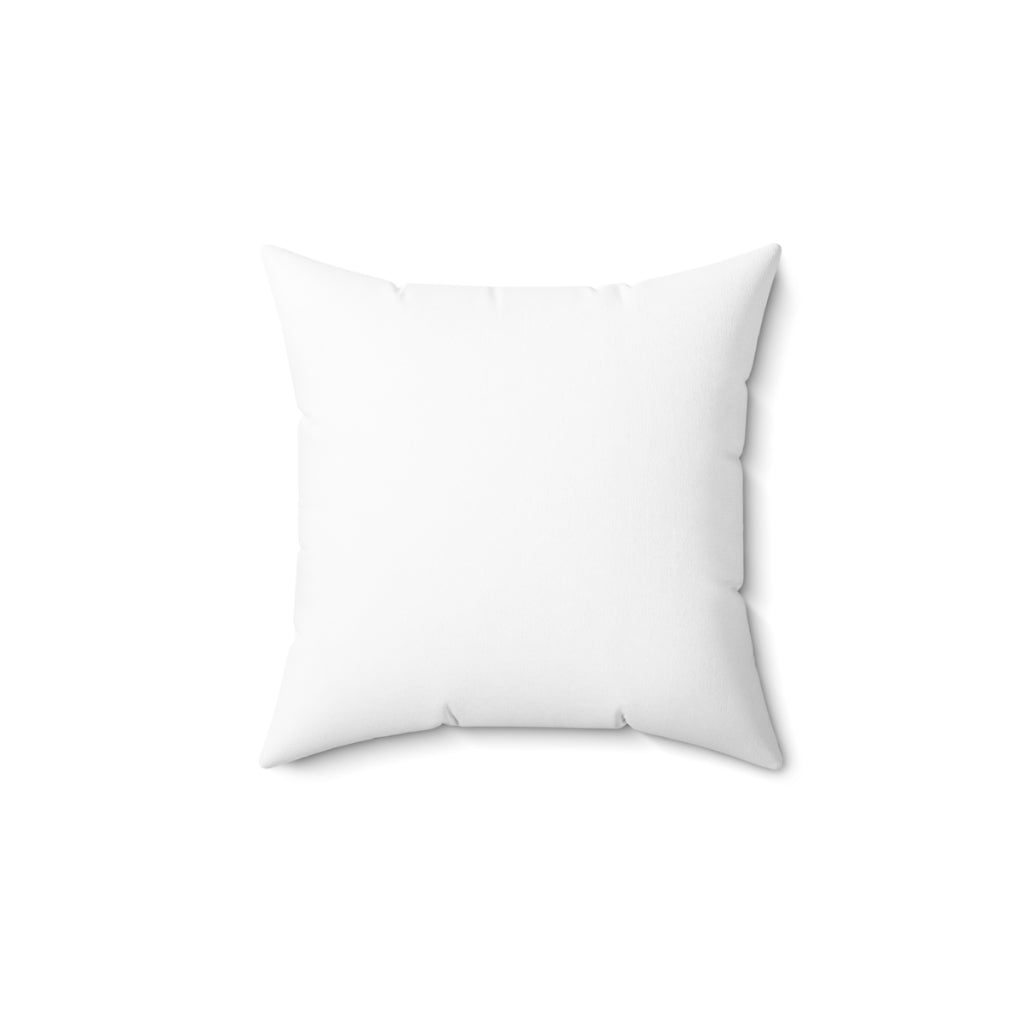 "Watchful Flower" Faux Suede Square Pillow Case