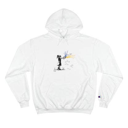 "Be Free Ukraine" Champion Hoodie