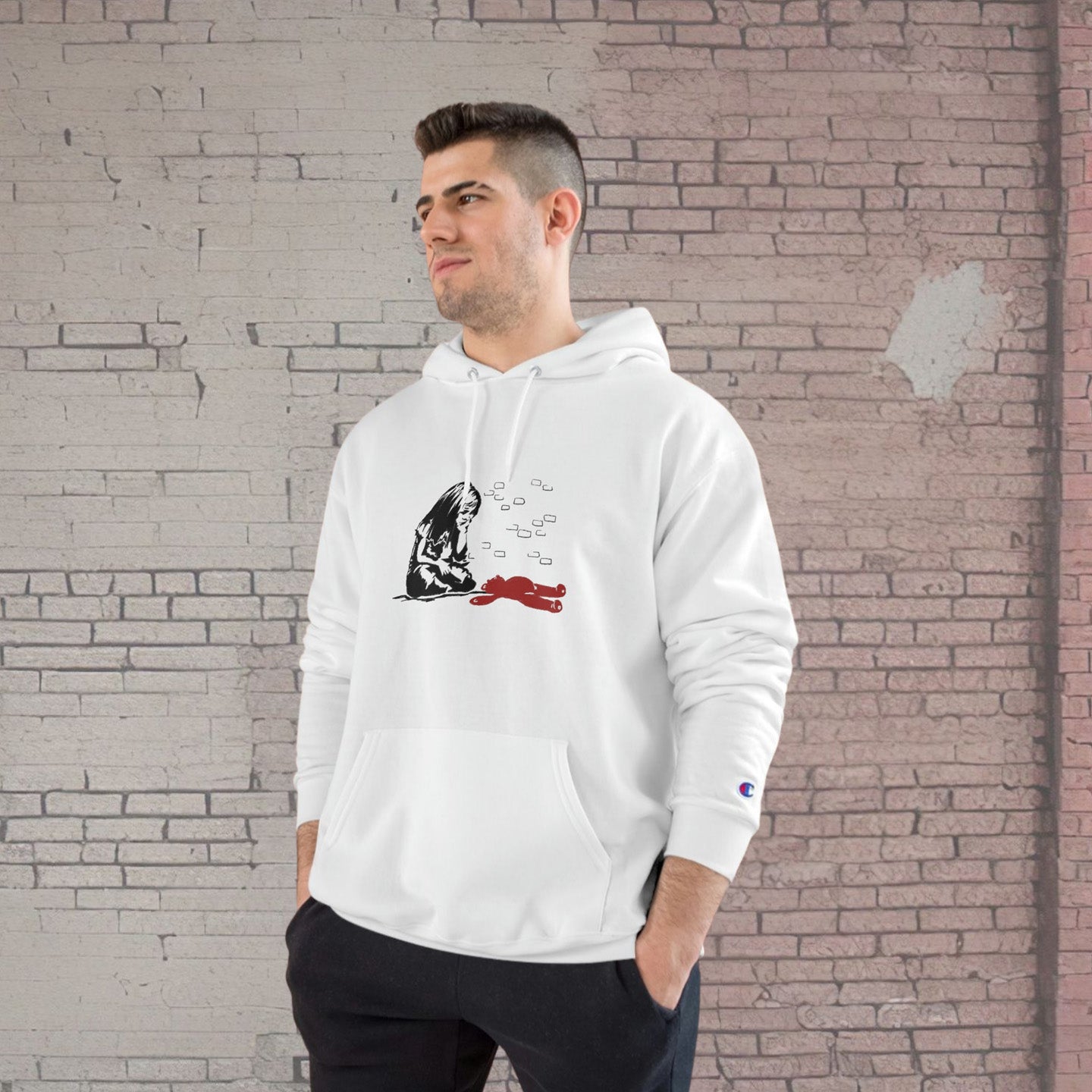 "Death of Teddy" Champion Hoodie