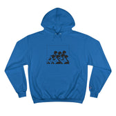 "Barcode Crowd" Champion Hoodie