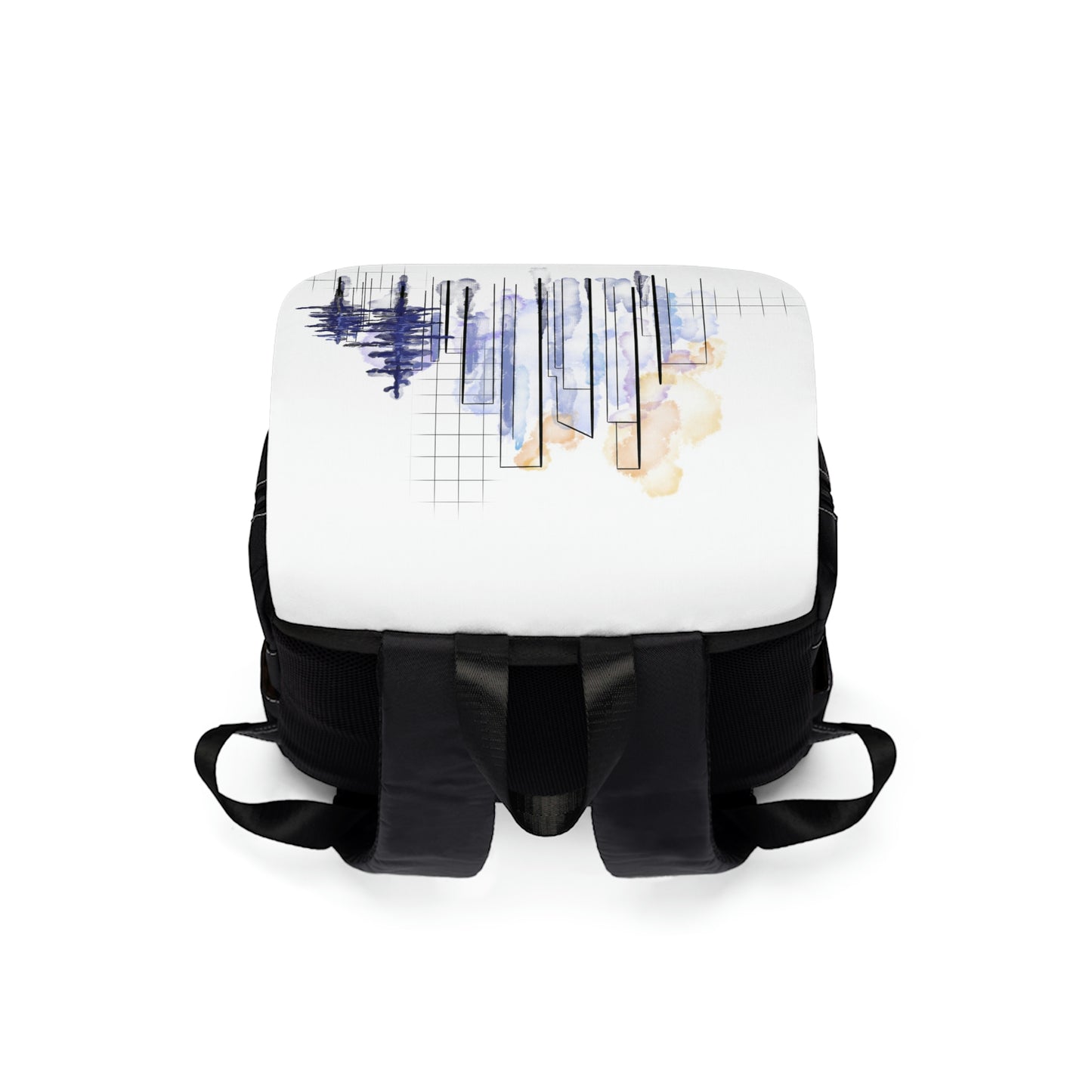 "Blue Cityscape" Backpack