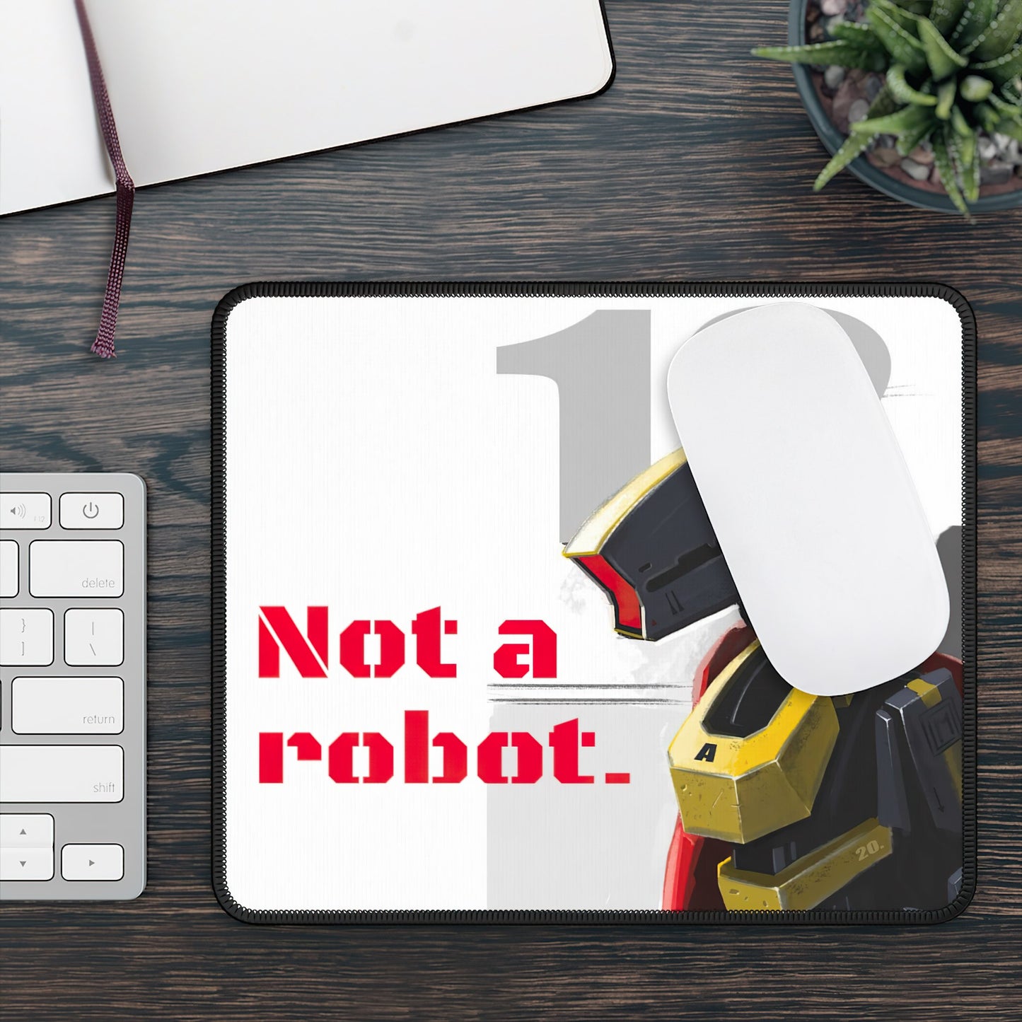 Robot No.12 Gaming Mouse Pad